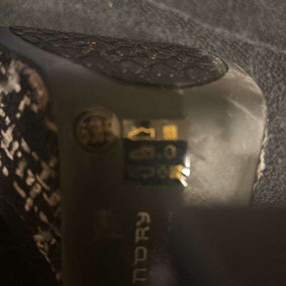 COPY - Chinese Laundry Chic Tweed Towering Sky High Chunky Heel Platform Never … - Picture 5 of 6